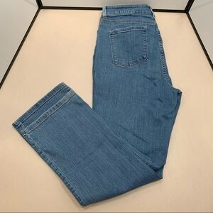 LL Bean Womens Classic Fit Blue Jeans Medium Wash Size 16 (See Pics)